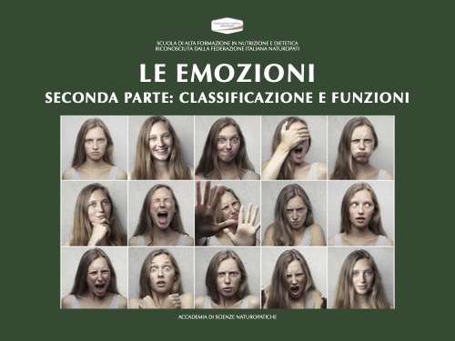 LE EMOZIONI (SECONDA PARTE)