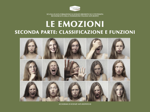 LE EMOZIONI (SECONDA PARTE)
