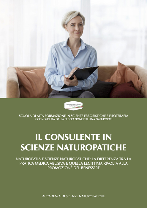 IL CONSULENTE IN SCIENZE NATUROPATICHE