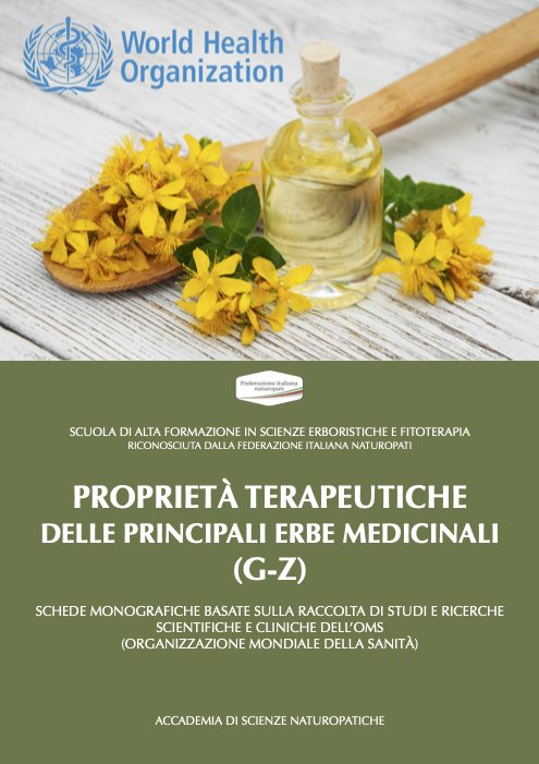 PROPRIETA' TERAPEUTICHE DELLE PRINCIPALI ERBE MEDICINALI 2