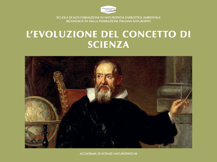 L'EVOLUZIONE DEL CONCETTO DI SCIENZA