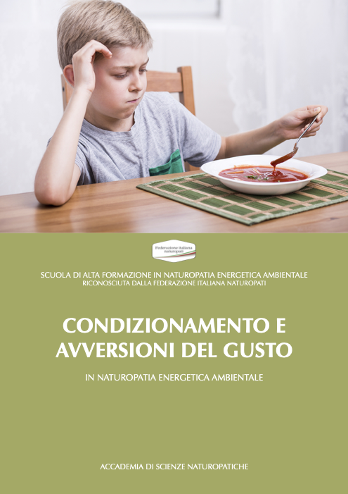 CONDIZIONAMENTO E AVVERSIONI DEL GUSTO